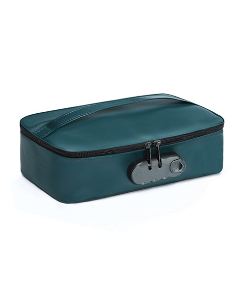 Dorcel Lockable Discreet Toy Storage Box - Luxury Green