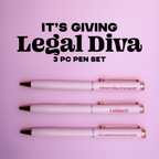 Legal Diva Pen Set