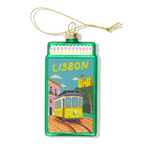 Lisbon Matchbook Ornament