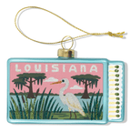 Louisiana Matchbook Ornament