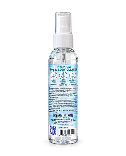 Swiss Navy Toy & Body Cleaner 4oz/118ml