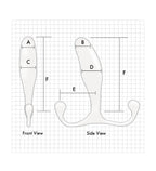 Aneros MGX Male G Spot Stimulator Trident Series