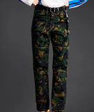 MARTINE ROSE REVERSIBLE CAMO JEAN