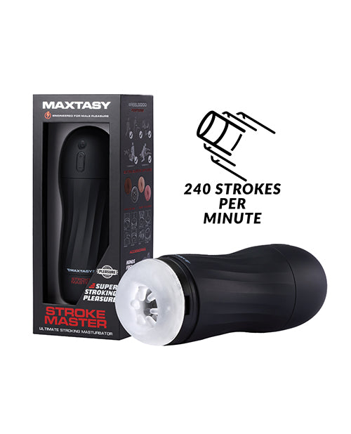 Maxtasy Stroke Master Standard Automatic Stroker - Clear Non Realistic