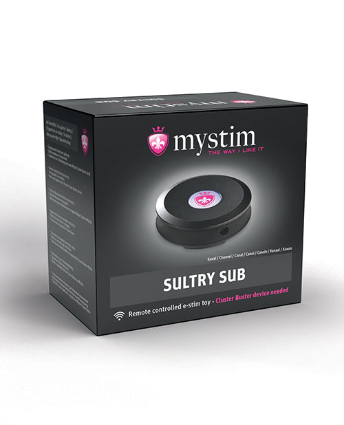 Mystim Sultry Subs E-Stim Receiver Channel 3 - Black