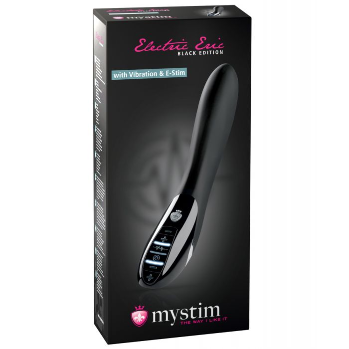 Mystim Electric Eric E-Stim Vibrator Black Edition