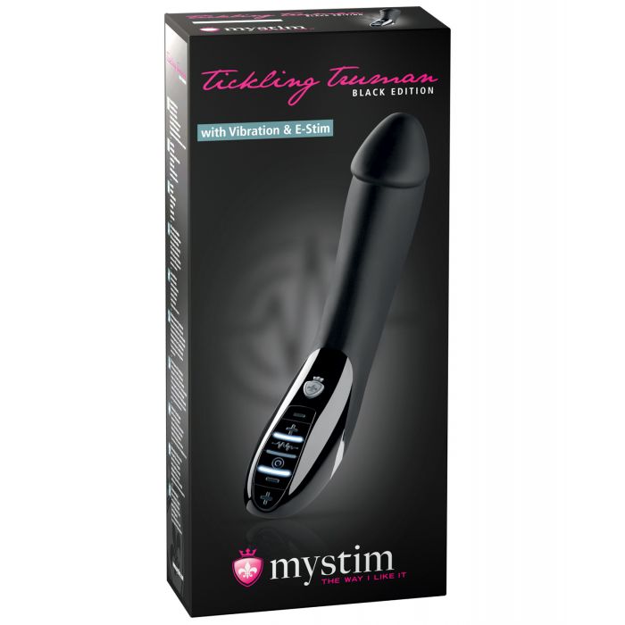 Mystim Tickling Truman E-Stim Vibrator Black Edition