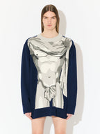 LOVERBOY BY CHARLES JEFFREY SEXY BUST SWEATER