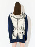 LOVERBOY BY CHARLES JEFFREY SEXY BUST SWEATER