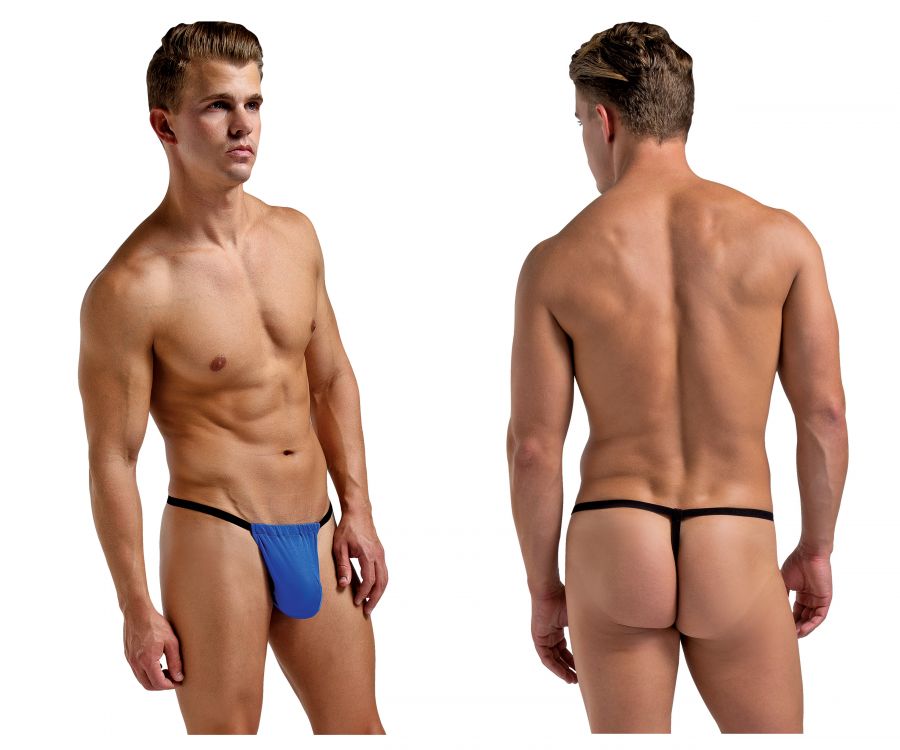 Magic Silk Silk G-String - Cobalt