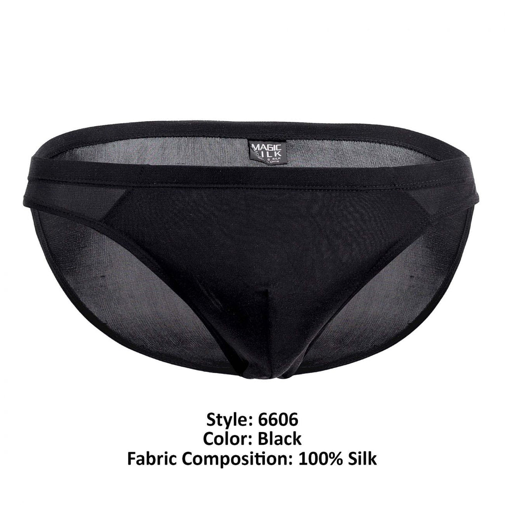 Magic Silk Silk Briefs - Black