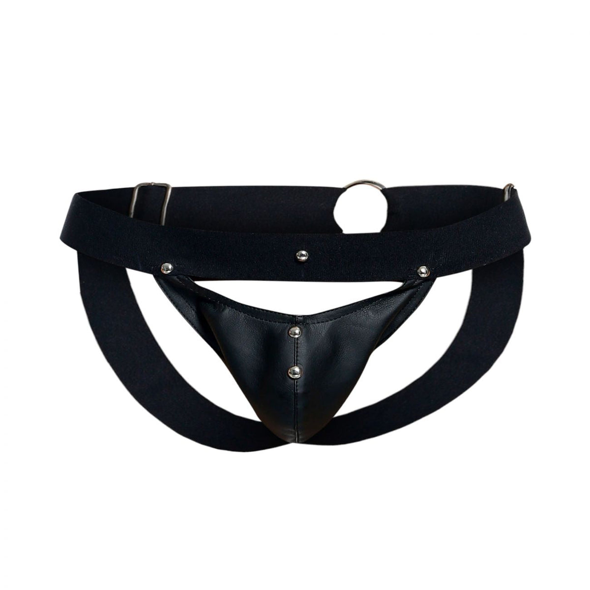 Malebasics DNGEON Peekaboo Jockstrap - Black