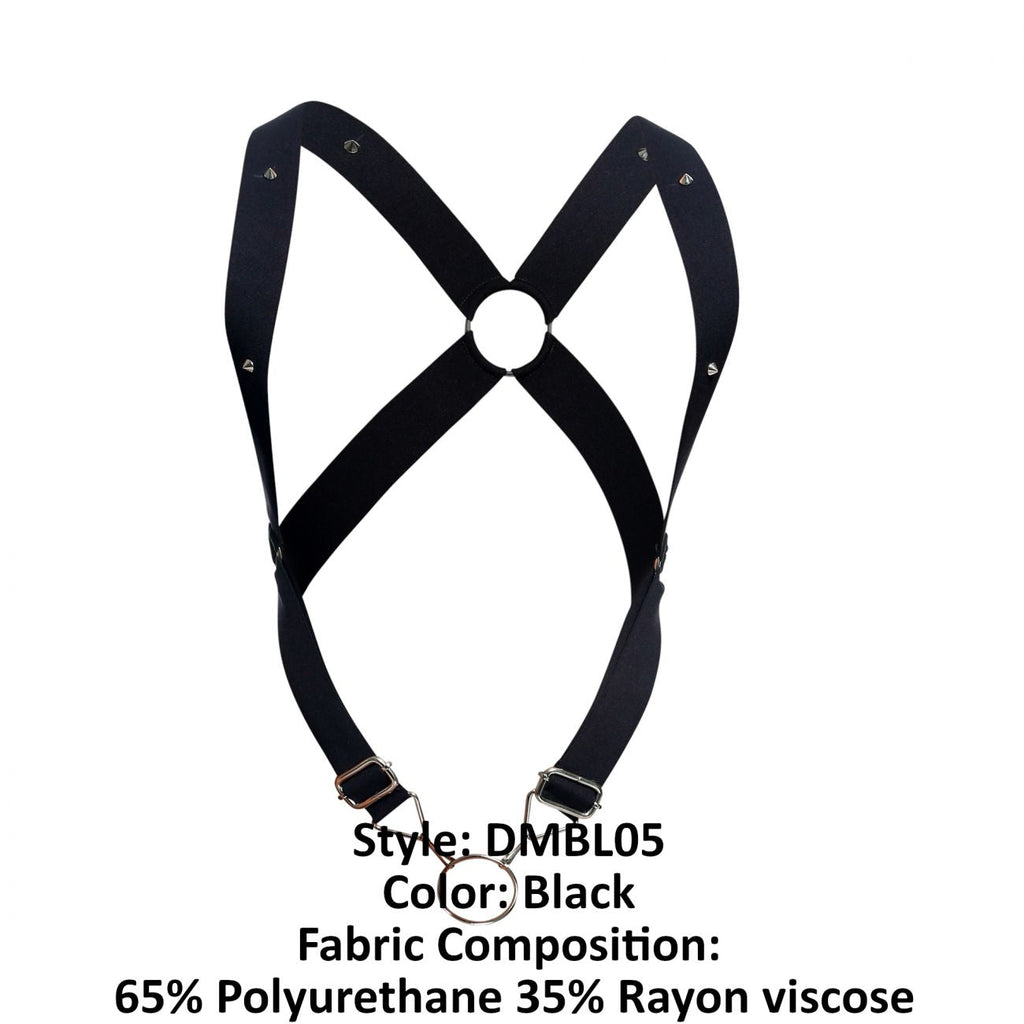 Malebasics DNGEON Crossback Harness - Black