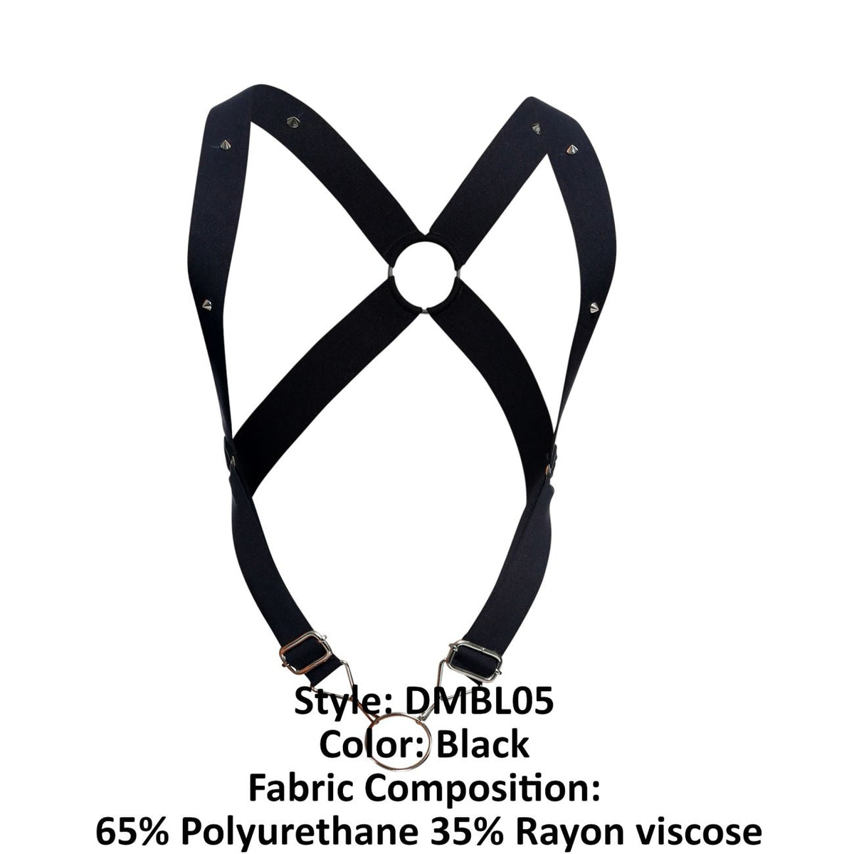 Malebasics DNGEON Crossback Harness - Black