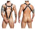 Malebasics DNGEON Cross Cockring Harness - Black