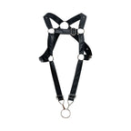 Malebasics DNGEON Cross Cockring Harness - Black
