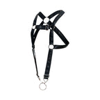 Malebasics DNGEON Cross Cockring Harness - Black