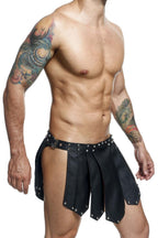 Malebasics DNGEON Roman Skirt - Black