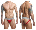Malebasics MOB Classic Fetish Jock 3 Inches Jockstrap - Red