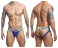 Malebasics MOB Classic Fetish Jock 3 Inches Jockstrap - Royal