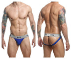 Malebasics MOB Classic Fetish Jock 3 Inches Jockstrap - Royal