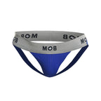 Malebasics MOB Classic Fetish Jock 3 Inches Jockstrap - Royal