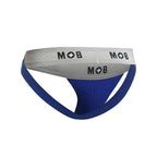 Malebasics MOB Classic Fetish Jock 3 Inches Jockstrap - Royal