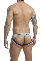 Malebasics MOB Classic Fetish Jock 3 Inches Jockstrap - Royal