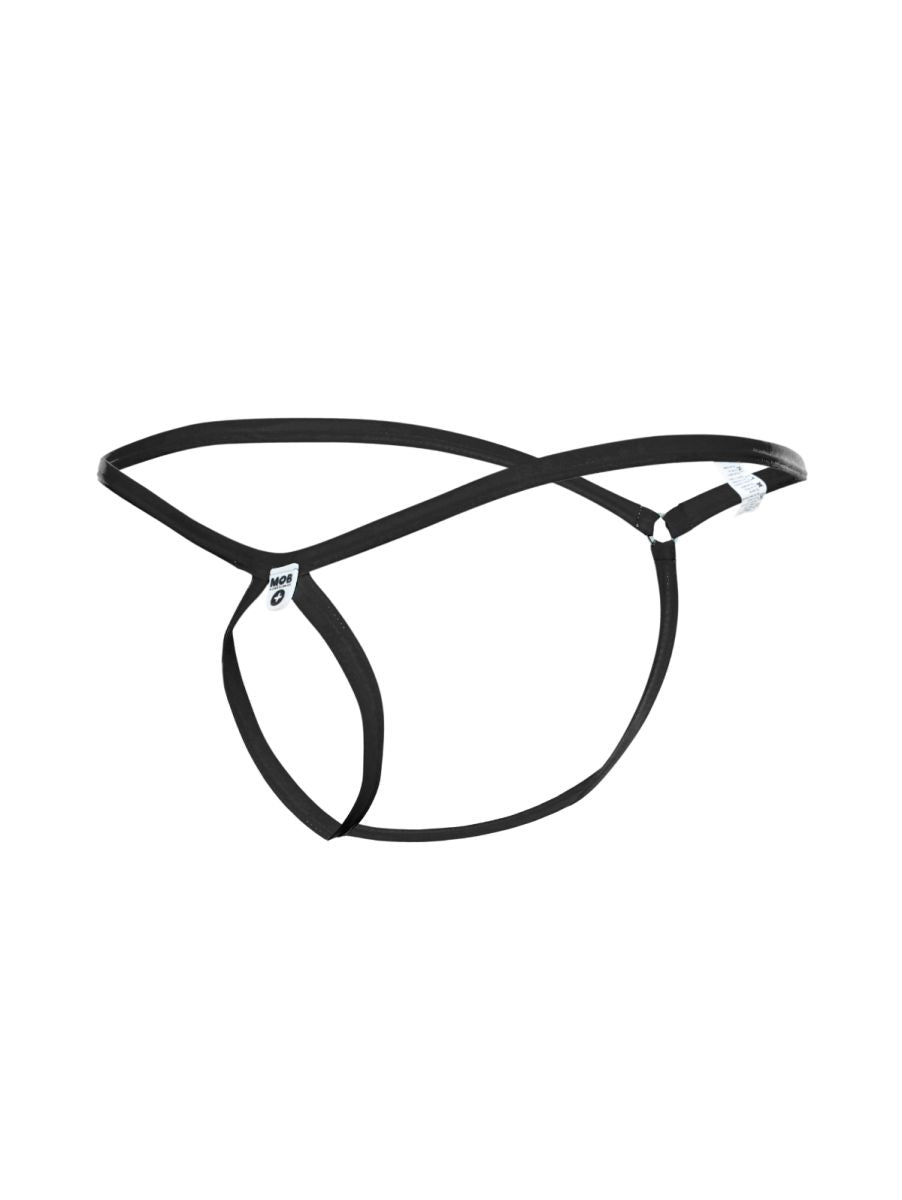 Malebasics Tear Drop Thongs - Black