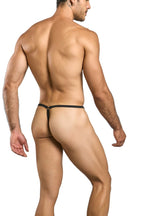 Malebasics Tear Drop Thongs - Black