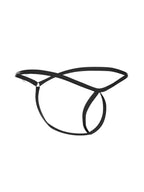Malebasics Tear Drop Thongs - Black