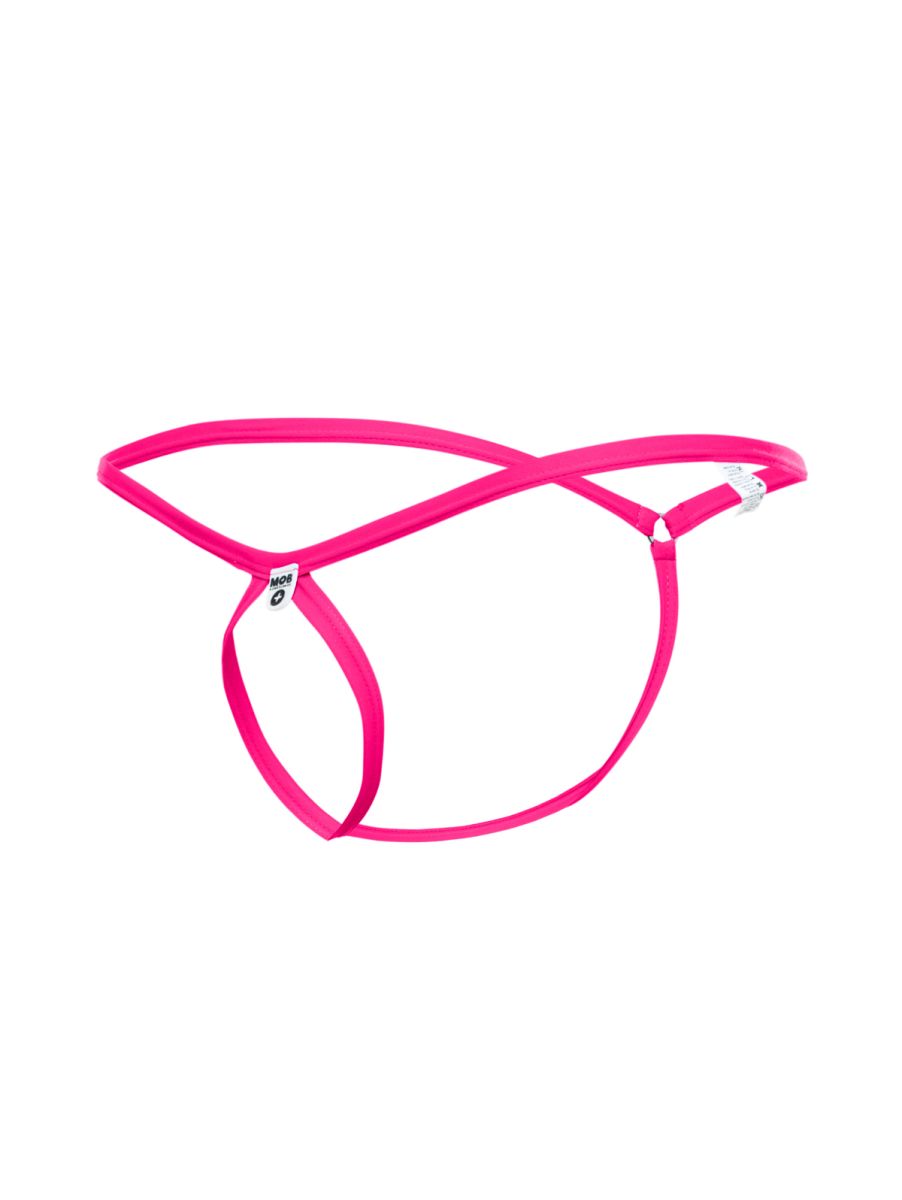 Malebasics Tear Drop Thongs - Hot Pink