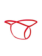 Malebasics Tear Drop Thongs - Red