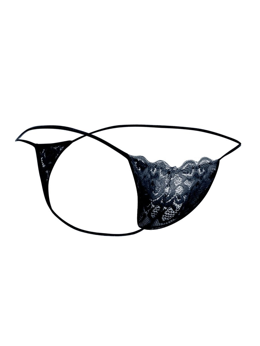 Malebasics Lace Thongs - Black