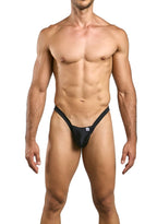 Malebasics Y Buns Thongs - Black