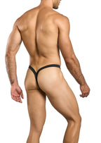 Malebasics Y Buns Thongs - Black