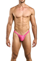 Malebasics Y Buns Thongs - Hot Pink