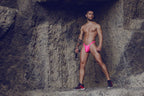 Malebasics Y Buns Thongs - Hot Pink