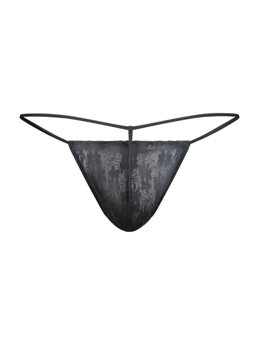Malebasics Lace G-String - Black Lace