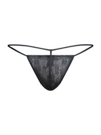 Malebasics Lace G-String - Black Lace