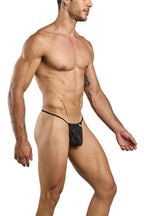 Malebasics Lace G-String - Black Lace