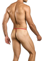 Malebasics Mesh G-String - Red Mesh