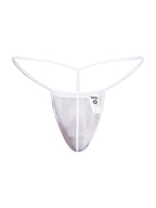 Malebasics Mesh G-String - White Mesh