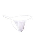 Malebasics Mesh G-String - White Mesh