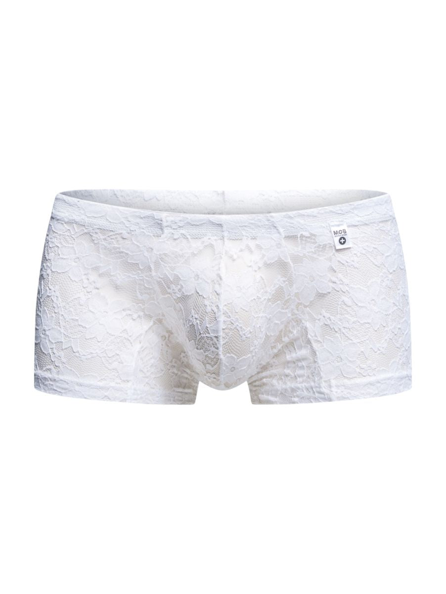 Malebasics Lace Trunks - White Lace
