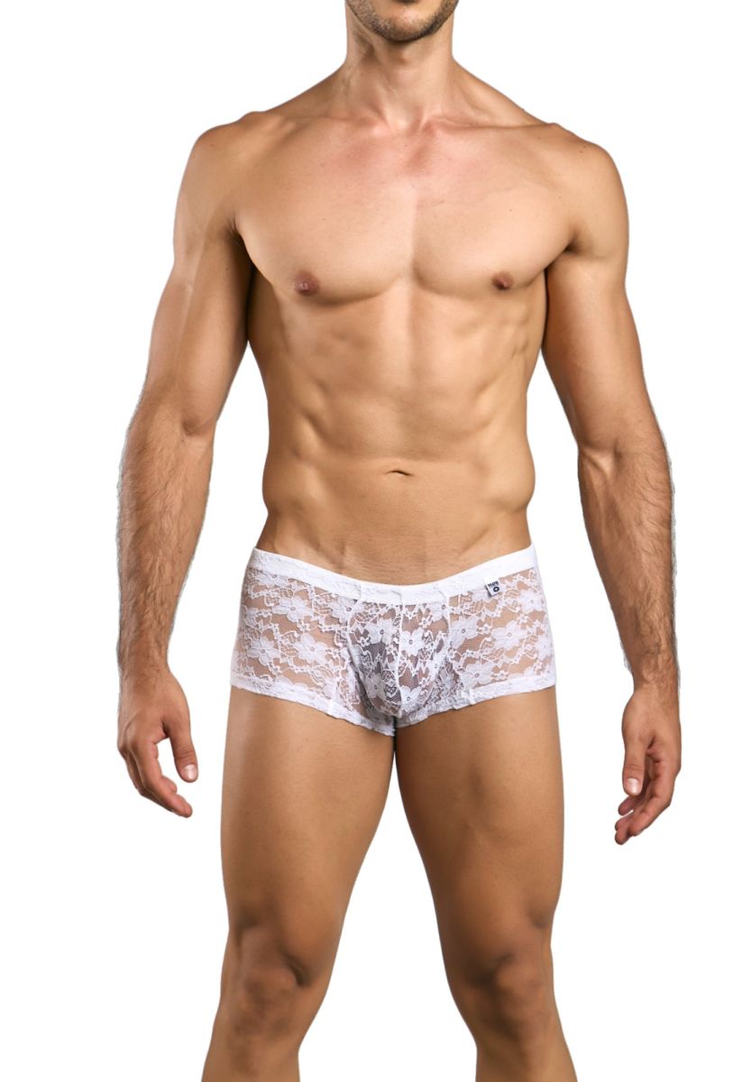 Malebasics Lace Trunks - White Lace
