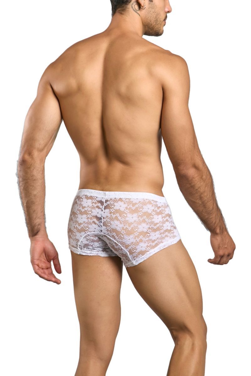 Malebasics Lace Trunks - White Lace