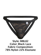 Malebasics Sexy Jockstrap - Black Lace