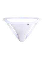Malebasics Sexy Jockstrap - White Mesh