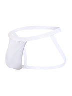 Malebasics Sexy Jockstrap - White Mesh